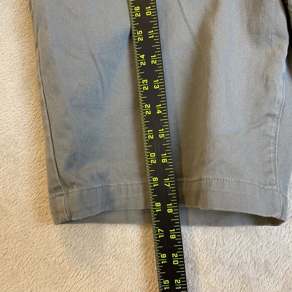 Dockers Mens Shorts 34 Gray Relaxed Fit Chino Cotton Casual Summer Wear - Picture 6 of 8